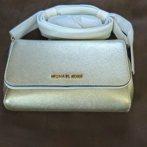 Michael Kors Brand new in packaging gold crossbody